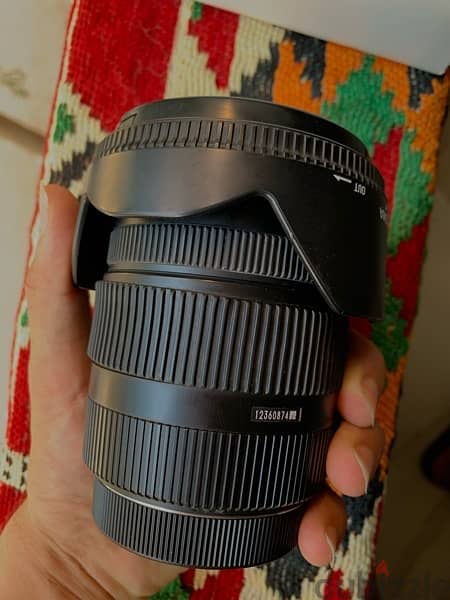 lens 17-50 mm f 2.8 sigma for  canon dc os 3