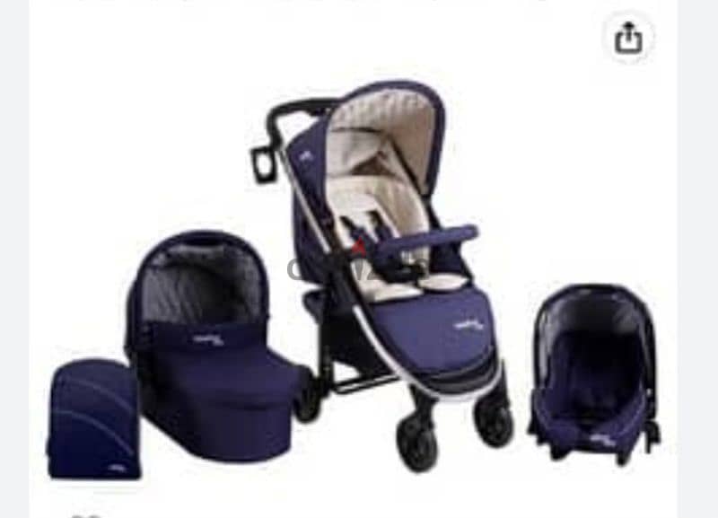stroller carseat foldable bed and baby bed 1
