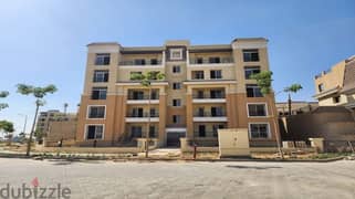 Ground floor apartment with garden for sale in Sarai Compound (Misr City for Housing and Development)