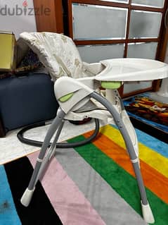 Mothercare high chair - as new slightly used