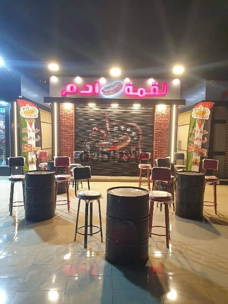 مطعم مفروش جاهز زهراء المعادي مقابل هشام ربيع 01111551097 5