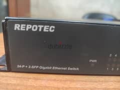 Repotec 24 port Gigabit Switch