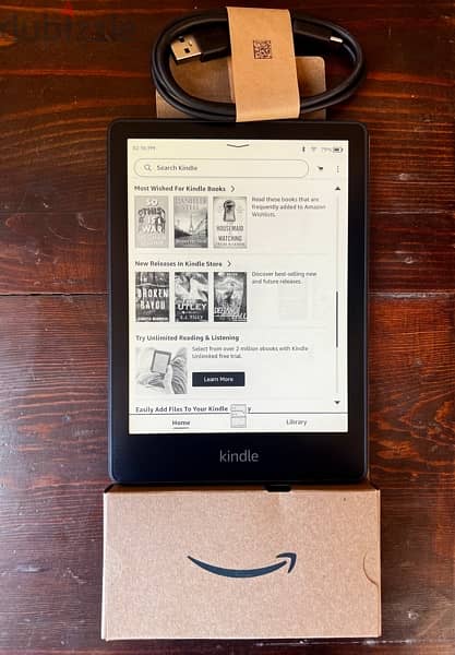 ‏Amazon Kindle - Paperwhite 32GB Wireless Charging 1