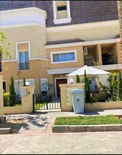 Villa For Sale 212M Prime Location in Sarai New Cairo | فيلا للبيع 212م بالتقسيط جاهزة للمعاينة في كمبوند سراي القاهرة الجديدة 0