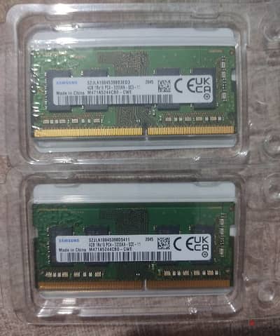 8GB ram for laptop 2x4gb