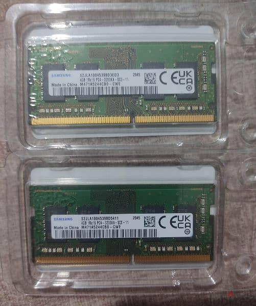 8GB ram for laptop 2x4gb 0