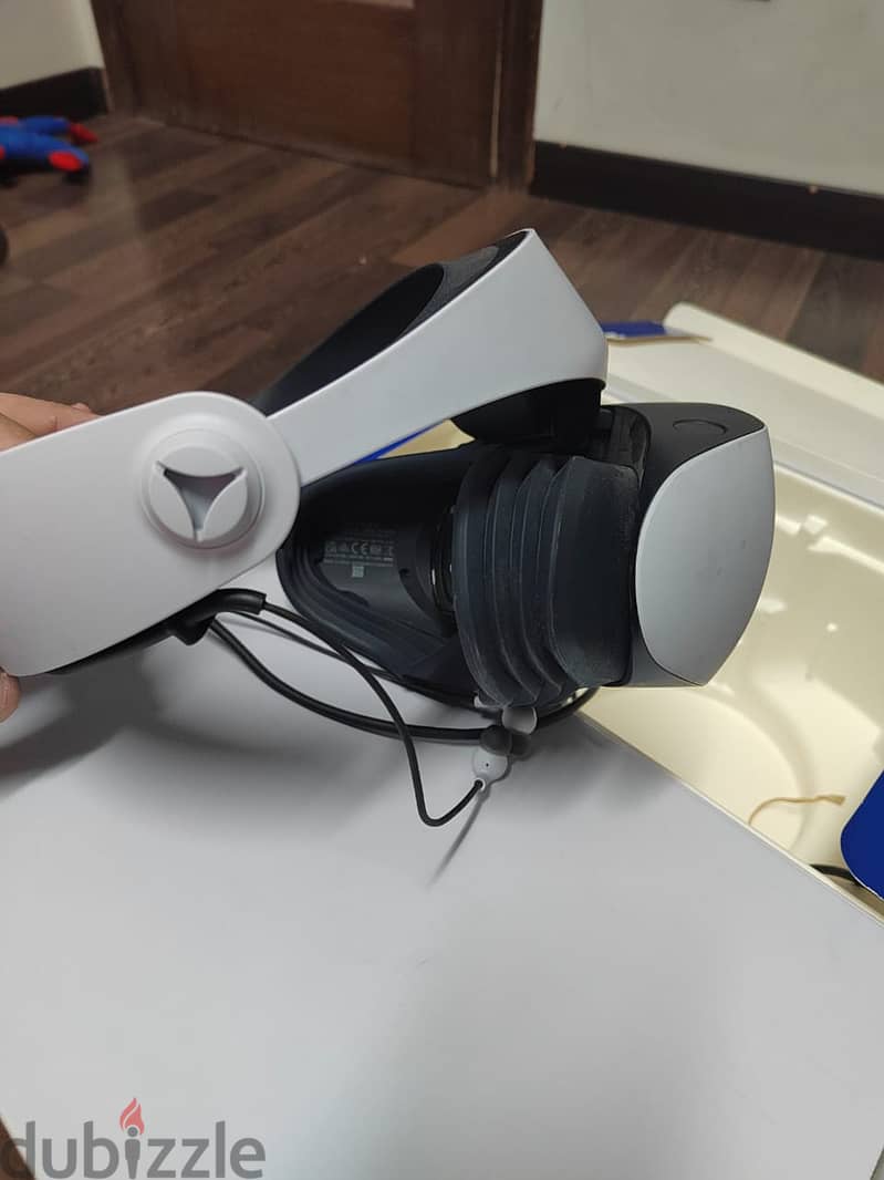Play Station PS5 VR2 PSVR2 نظاره الواقع الافتراضي ومعاه لعبتين و حامل 1