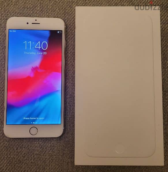 Iphone 6 plus in excellent condition ايفون ٦ بلس في حالة ممتازة 0