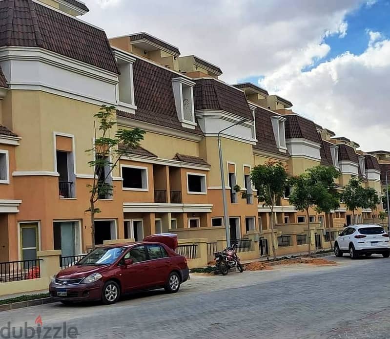 Villa for sale in New Cairo with a 10% down payment in sarai Compound 2