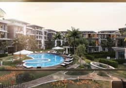 Studio with 7% down payment, view on water feature and tourist promenade in Mostaqbal City, in installments over 7 years 0