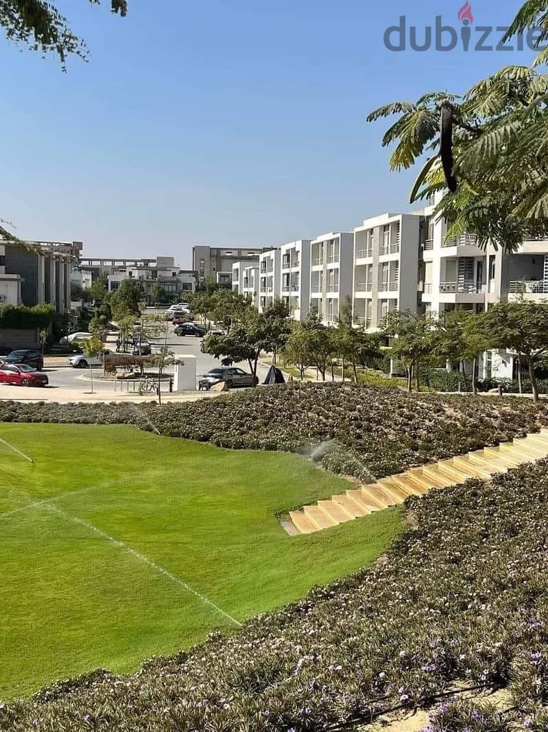apartment, 166m double view on the landscape and lake in the TAJ City Compound best phase Origami Golf directly in front of Cairo Airport, Suez Road, 17
