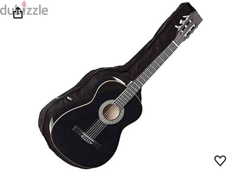 black fitness guitar 0