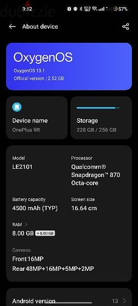 OnePlus 9R 2