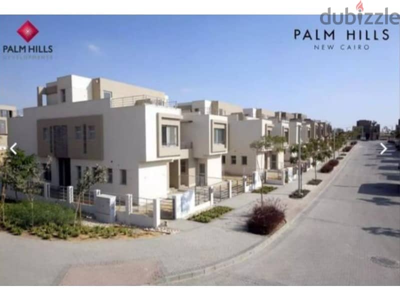 town house for sale in palm hills new cairo compound ready to move 225 m prime location 1