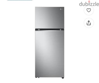 Used like new LG refrigerator for sale  تلاجه ال جي استعمال خفيف للبيع