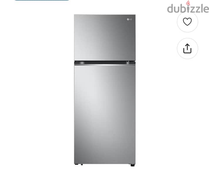 Used like new LG refrigerator for sale  تلاجه ال جي استعمال خفيف للبيع 0