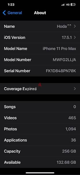 iPhone 11pro max 5