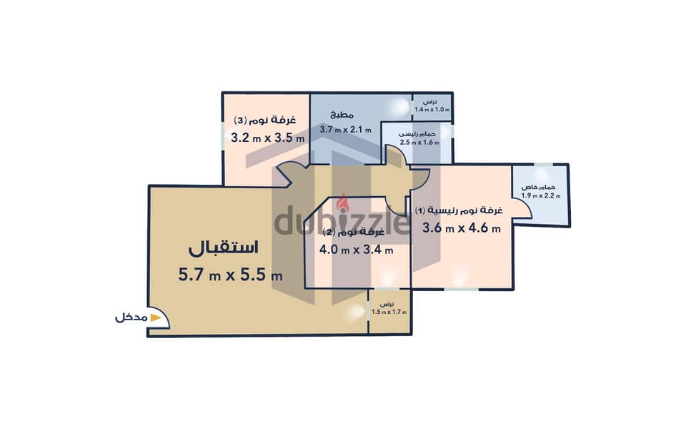Apartment for resale 130 sqm - (One kattameya) Kattameya 4
