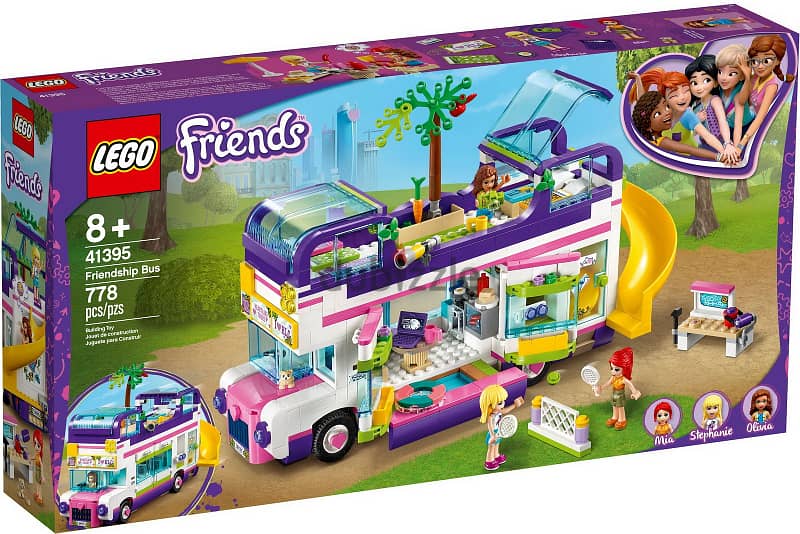LEGO 41395 Friends Friendship Bus 2