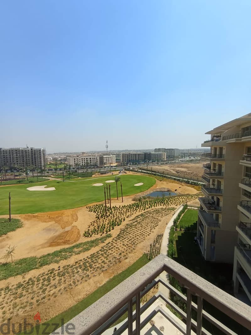 At the lowest price in the market, an apartment for sale in Uptown Cairo view golf 0