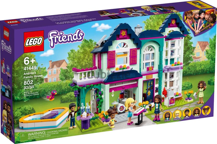 LEGO 41449 Friends Andrea's Family House 2
