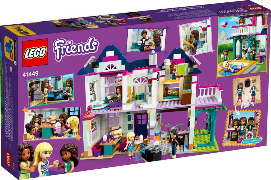 LEGO 41449 Friends Andrea's Family House 3