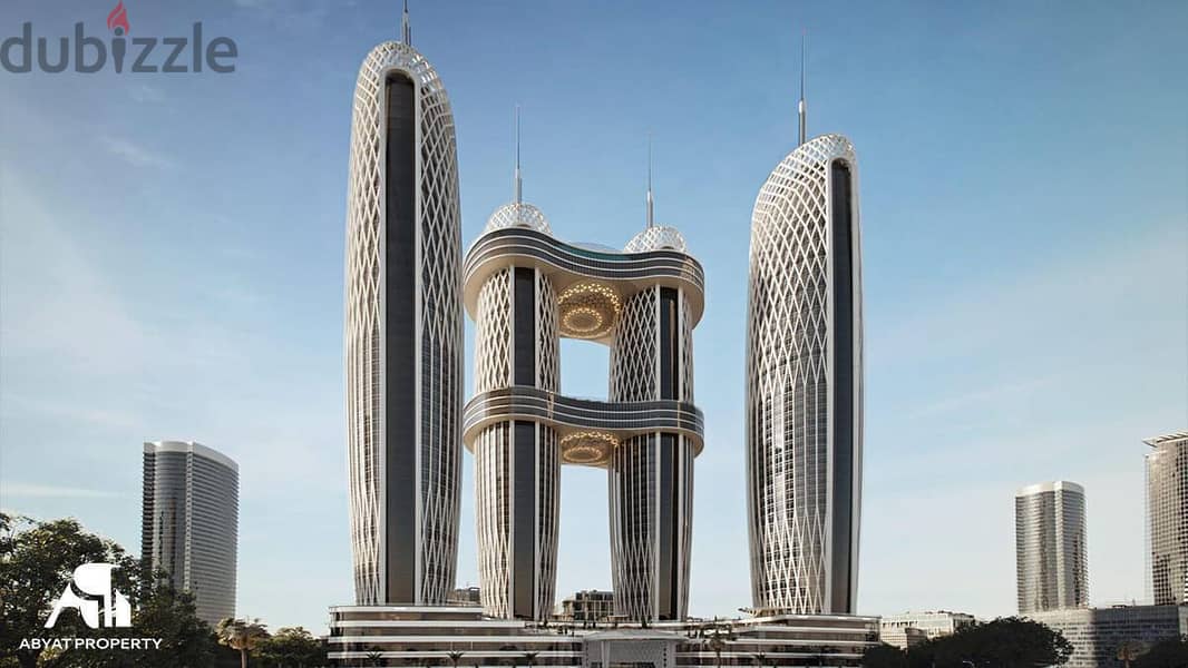 "Invest now in the third tallest skyscraper in Africa, Tycoon Tower, in the administrative capital with returns exceeding 75% on investment 3