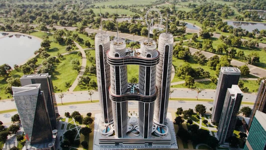 "Invest now in the third tallest skyscraper in Africa, Tycoon Tower, in the administrative capital with returns exceeding 75% on investment 4