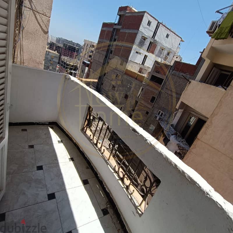 شقة للبيع 100 م -سموحة –شارع النصر 5