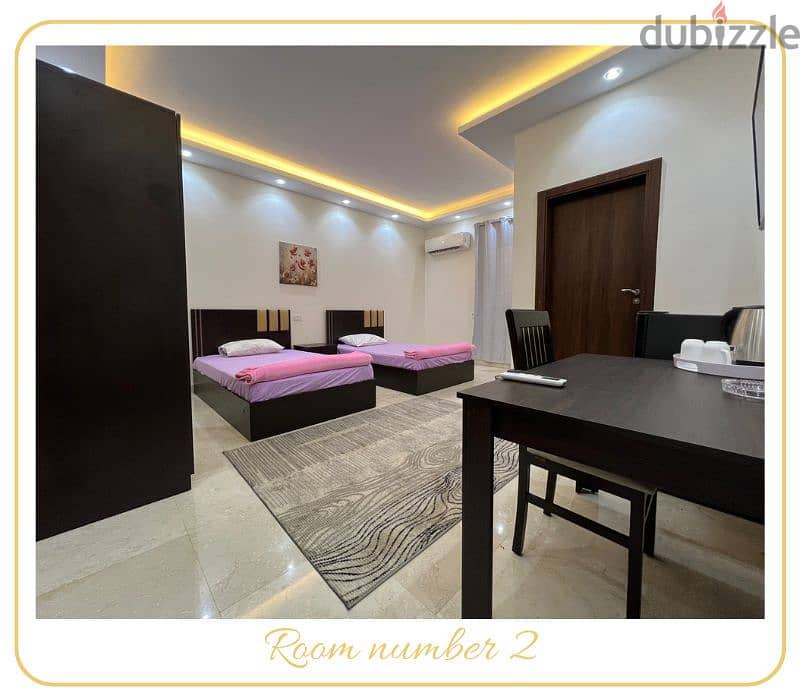 Room + private bathroom غرفة فندقية 0