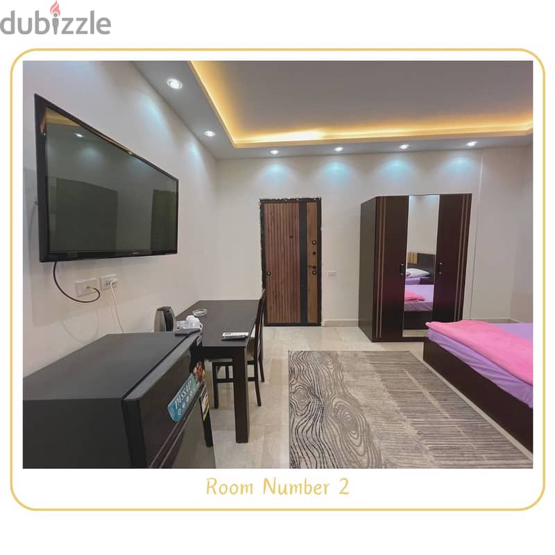 Room + private bathroom غرفة فندقية 1