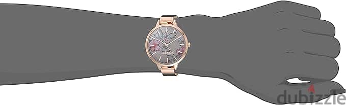 NEW Nine West Women's Floral Dial Strap Watch 1