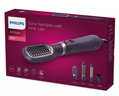 Philips 3000 Series, 800 W, violet - Air Styler