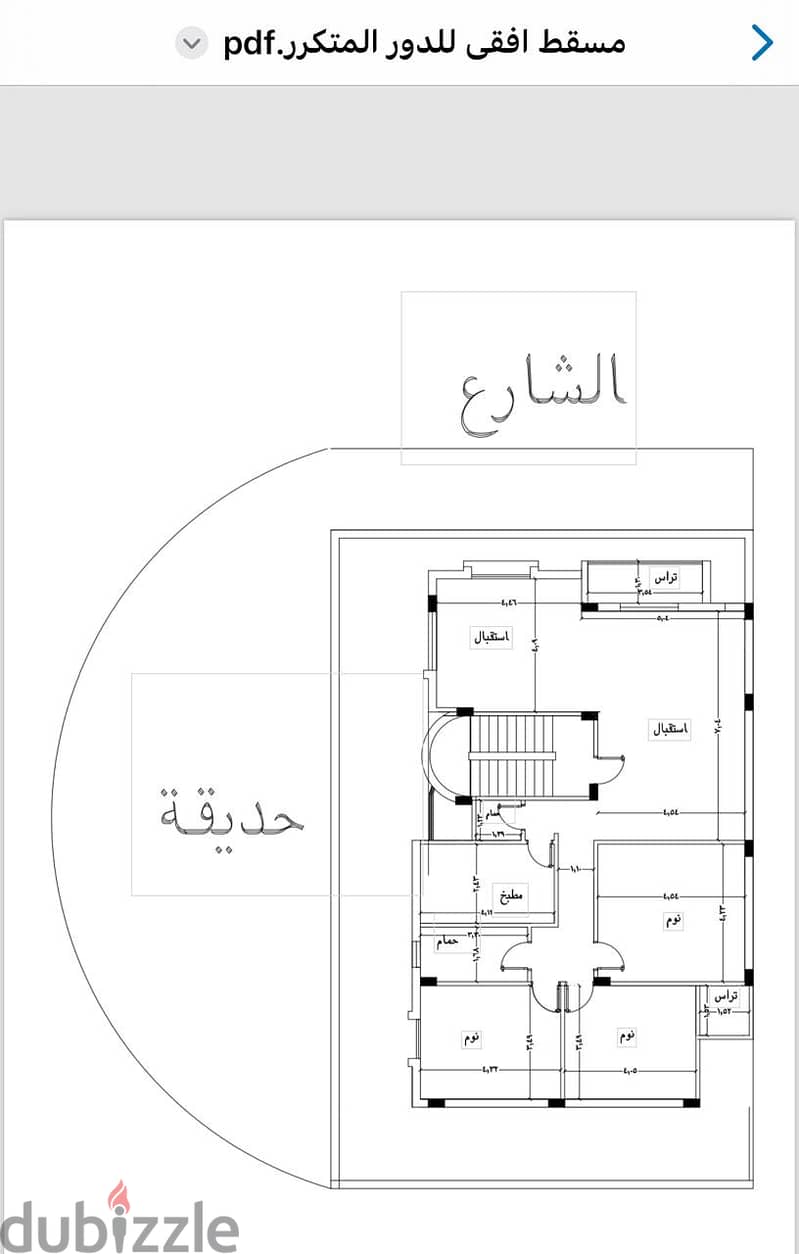 عماره للبيع في جاردنيا ناصيه علي حديقه بالقرب من محور جمال عبد الناصر 7