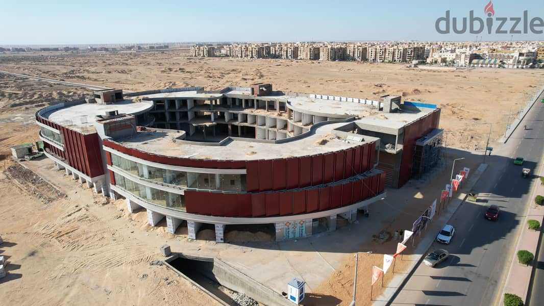 محل تجاري للبيع مساحته 48.32  متر و استلام في 2024 بمدينة السادات 1
