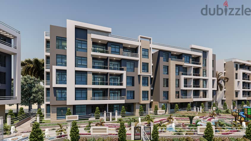 Competitive price and convenient installments for a 153-meter Panorama apartment next to Al-Ahly Club, Fifth Settlement 3
