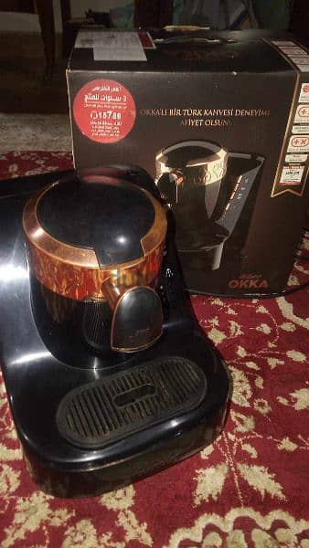 okka coffe machine مستعمل كالجديده 2