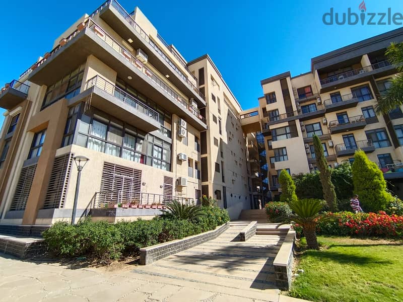 Apartment for sale: 140 sqm + 50 sqm garden in Group 83, one of the best phases in Madinaty B8. 1