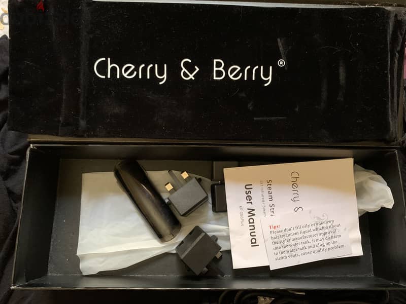 Cherry &Berry مكواه بخار للشعر 3