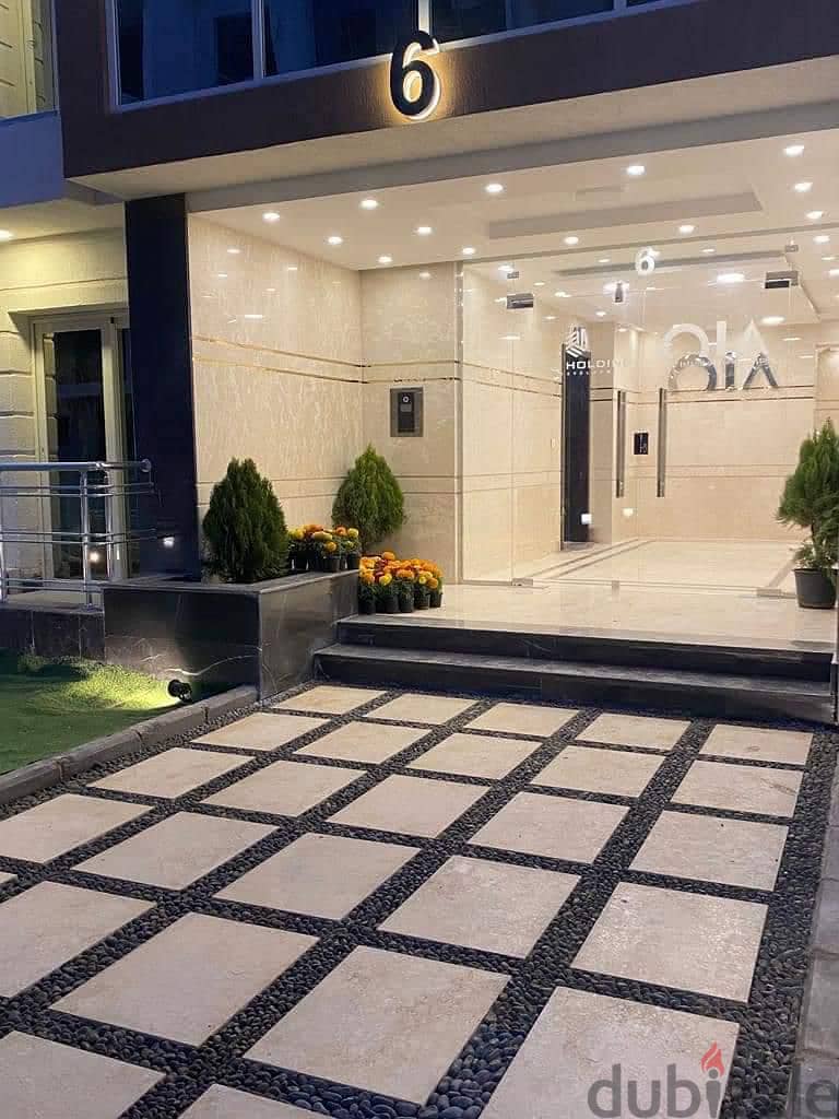 15% discount and immediate delivery of your 222 sqm apartment in the Oia Compound in the Administrative Capital in the R7 District on the Investors Ax 2
