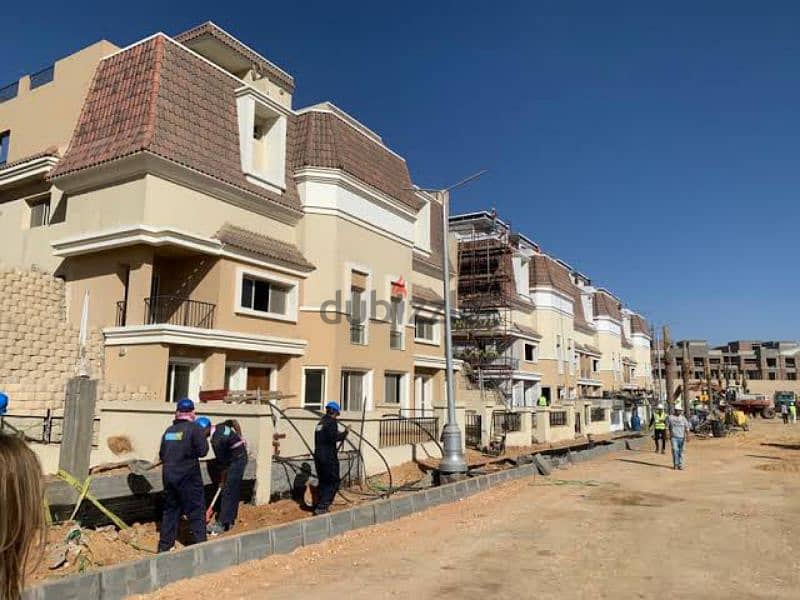 للبيع بسعر مميز S Villa استلام فوري بكمبوند سراي مدينة المستقبل Sarai 4