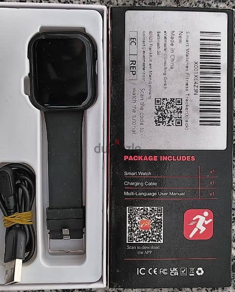Smart Watches Fitness Tracker(black) 2