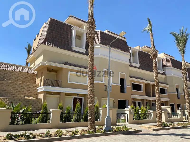 S Villa للبيع مساحة 239م + جاردن و روف في اجدد مراحل كمبوند سراي القاهرة الجديدة Jazell - sarai new cairo 4