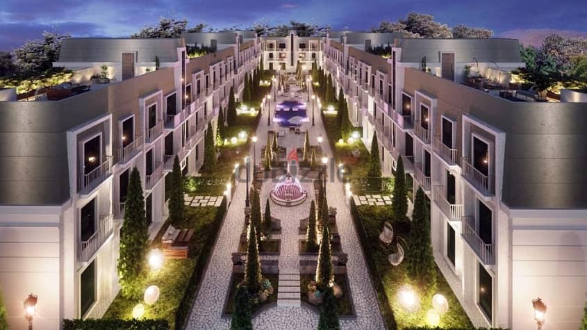 An 84-meter apartment with a 50-meter garden behind Mall of Arabia, at a competitive price and in comfortable installments 0