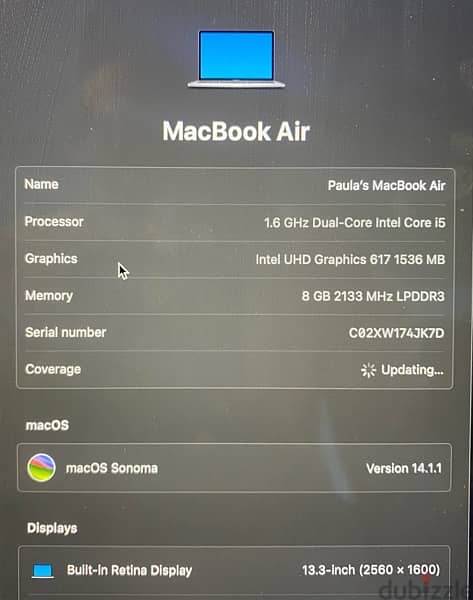 MacBook Air 8,1 (2018) - very good condition 9