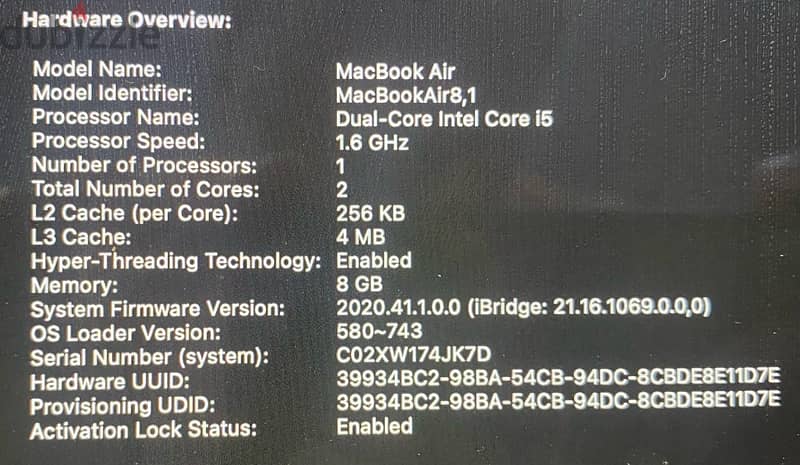 MacBook Air 8,1 (2018) - very good condition 10
