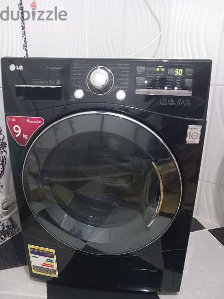 LG 9 kg washing machine 0