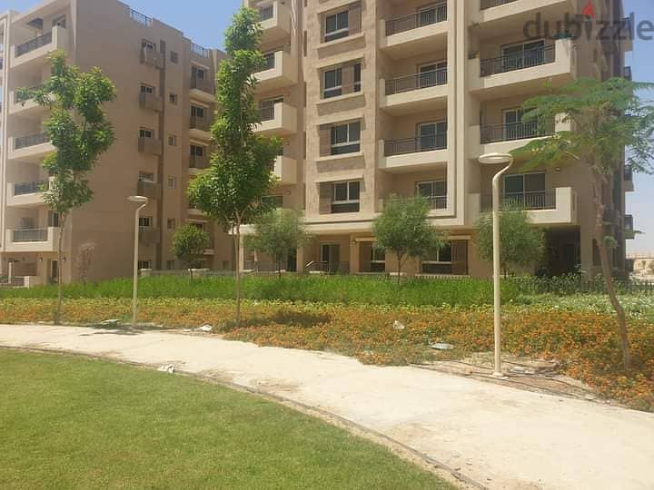 Apartment with garden in Sarai compound in Fifth Settlement new Cairo Next to madinaty 1