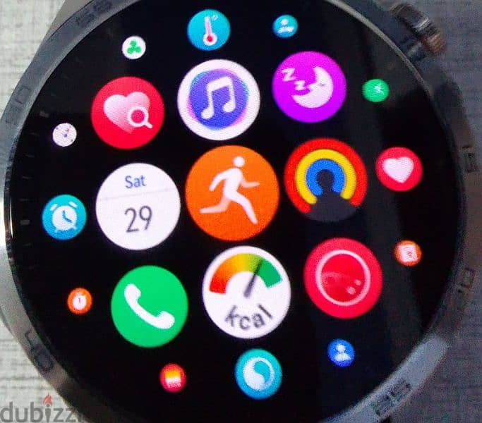 Huawei watch gt 4  أستعمال يومين بحاله جديده سعر لقطه احتياج المال 4