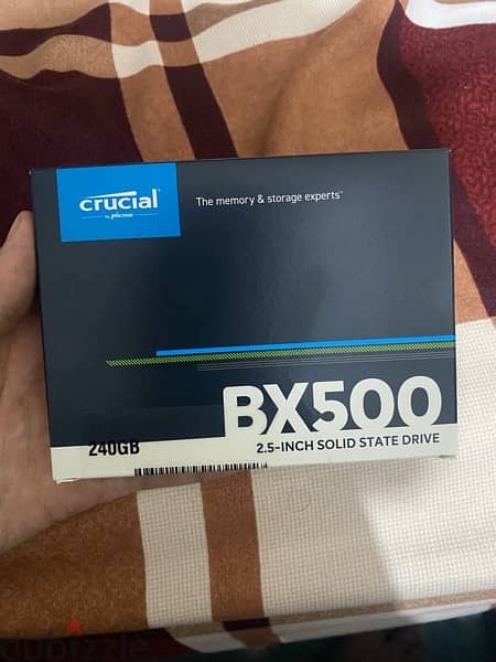 New ssd crucial Bx500 SATA 240 GB 4